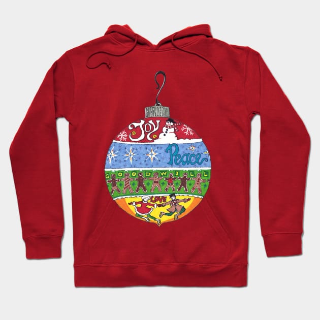 Holiday Ornament Hoodie by katydidkay